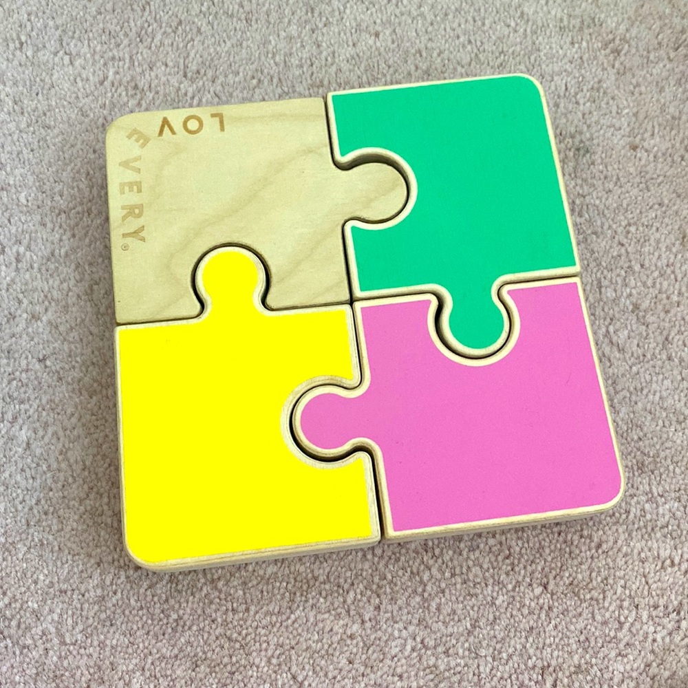 Lovevery baby puzzle